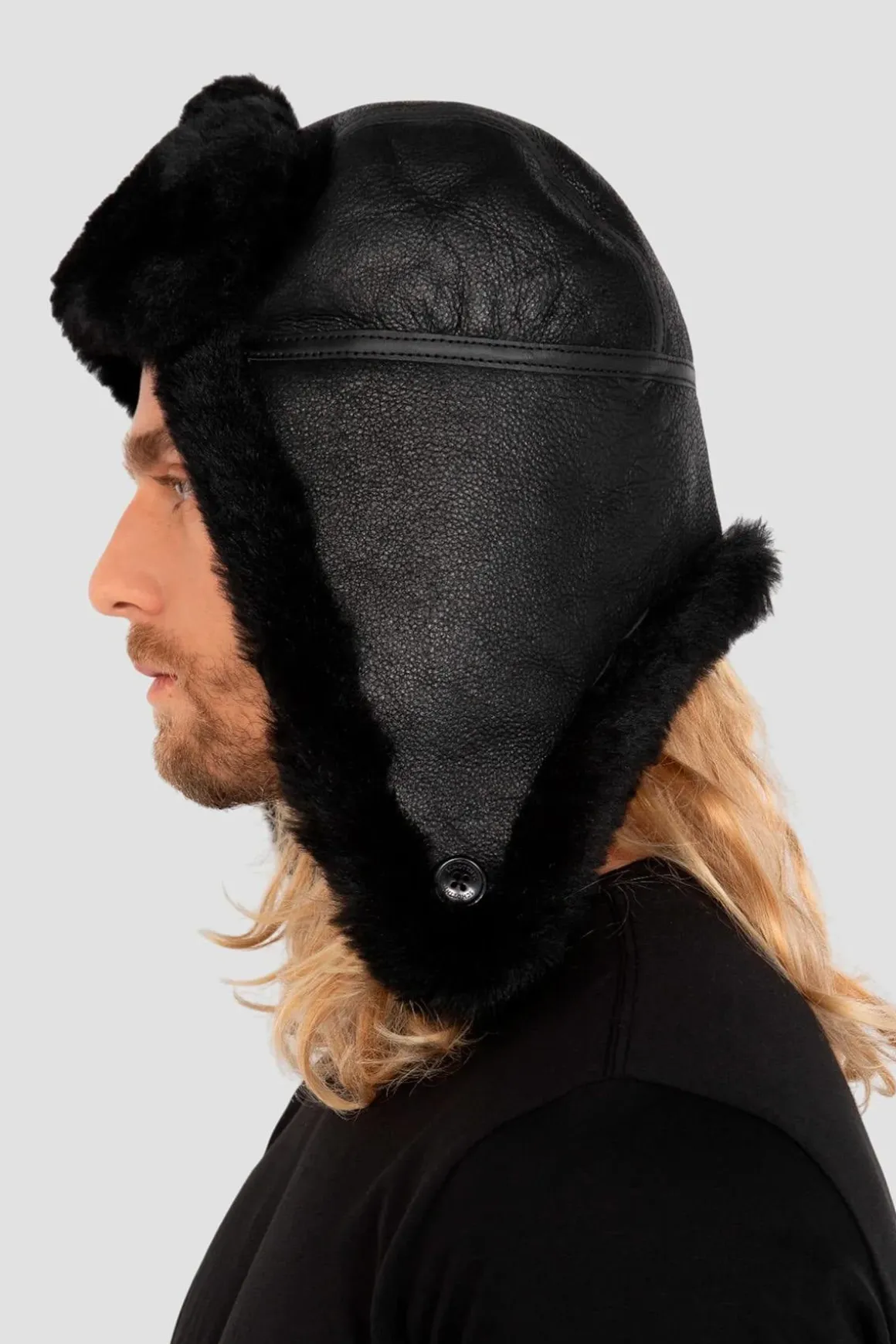 Chapkas Homme Schott Chapka Black