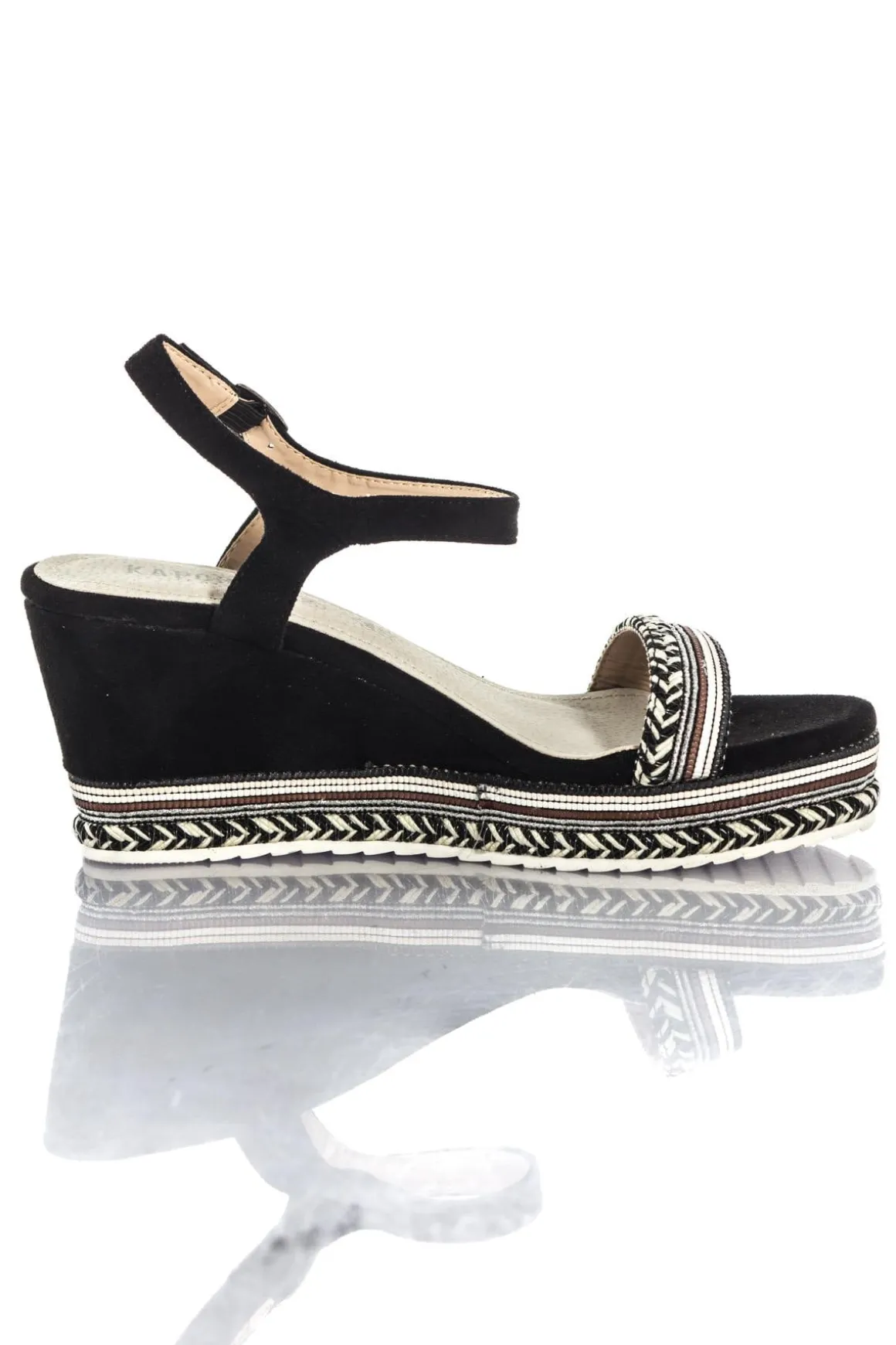 Chaussures Femme Kaporal Shoes Slyde Noir