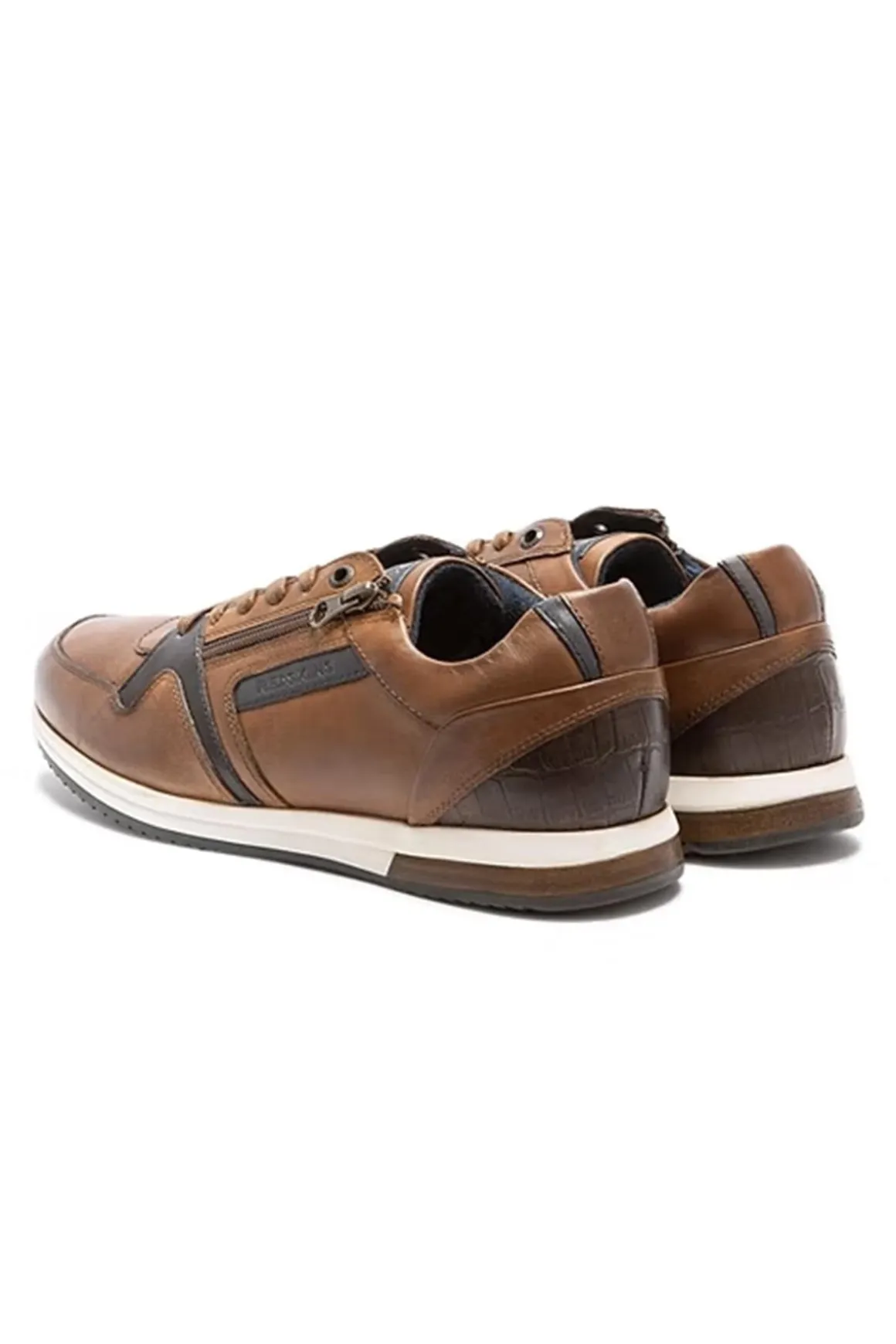 Chaussures Homme Redskins Ludic Cognac Marine Chataigne