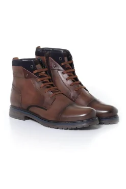 Chaussures Homme Redskins Notif Cognac Marine