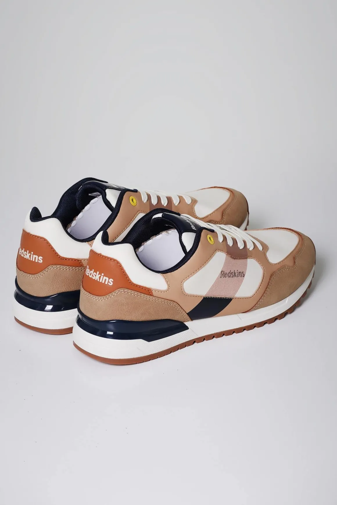 Chaussures Homme Redskins Obvious Beige Cognac Marine