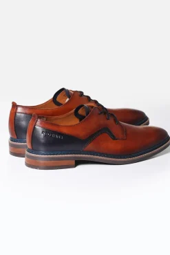 Chaussures Homme Redskins Seguin Cognac Marine