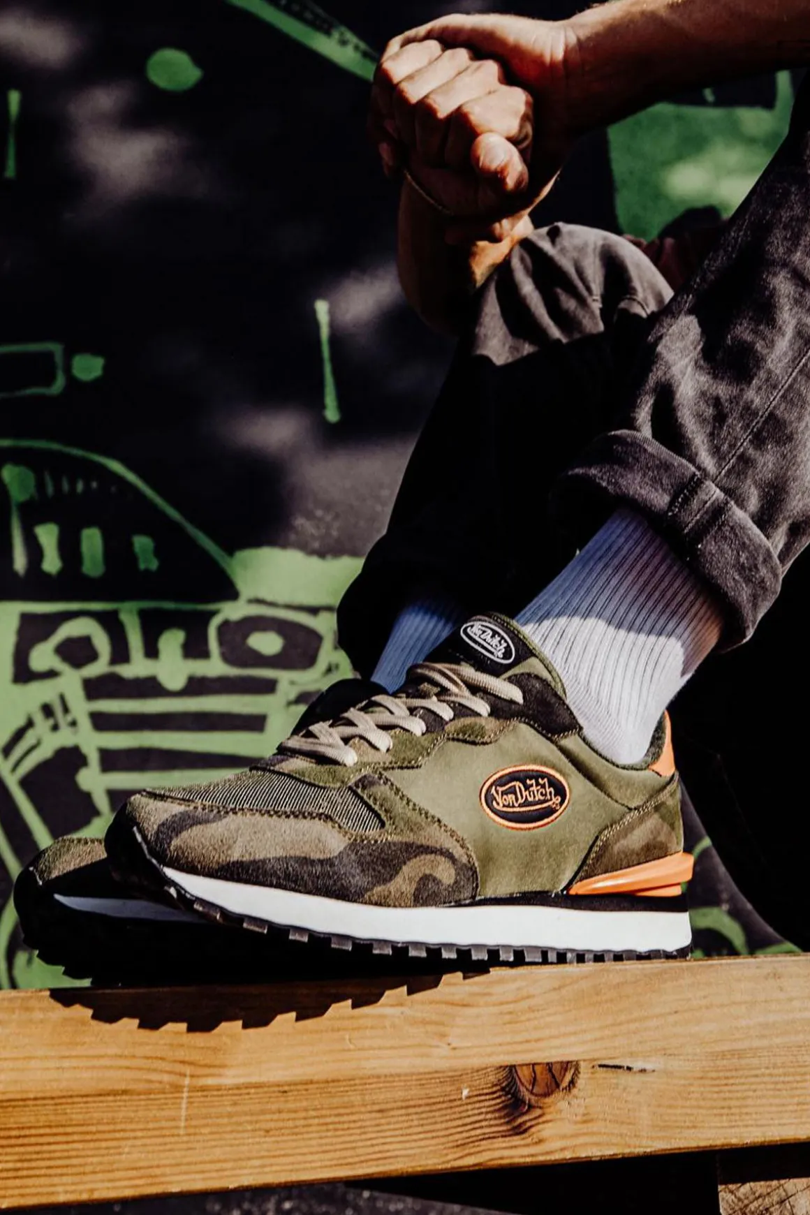 Chaussures Homme Von Dutch Baskets Roc Cam