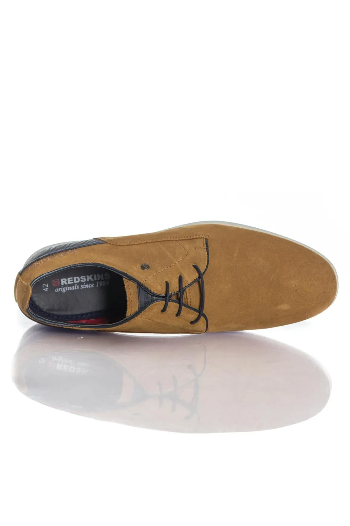 Chaussures À Lacets Homme Redskins Mistral Cognac Marine