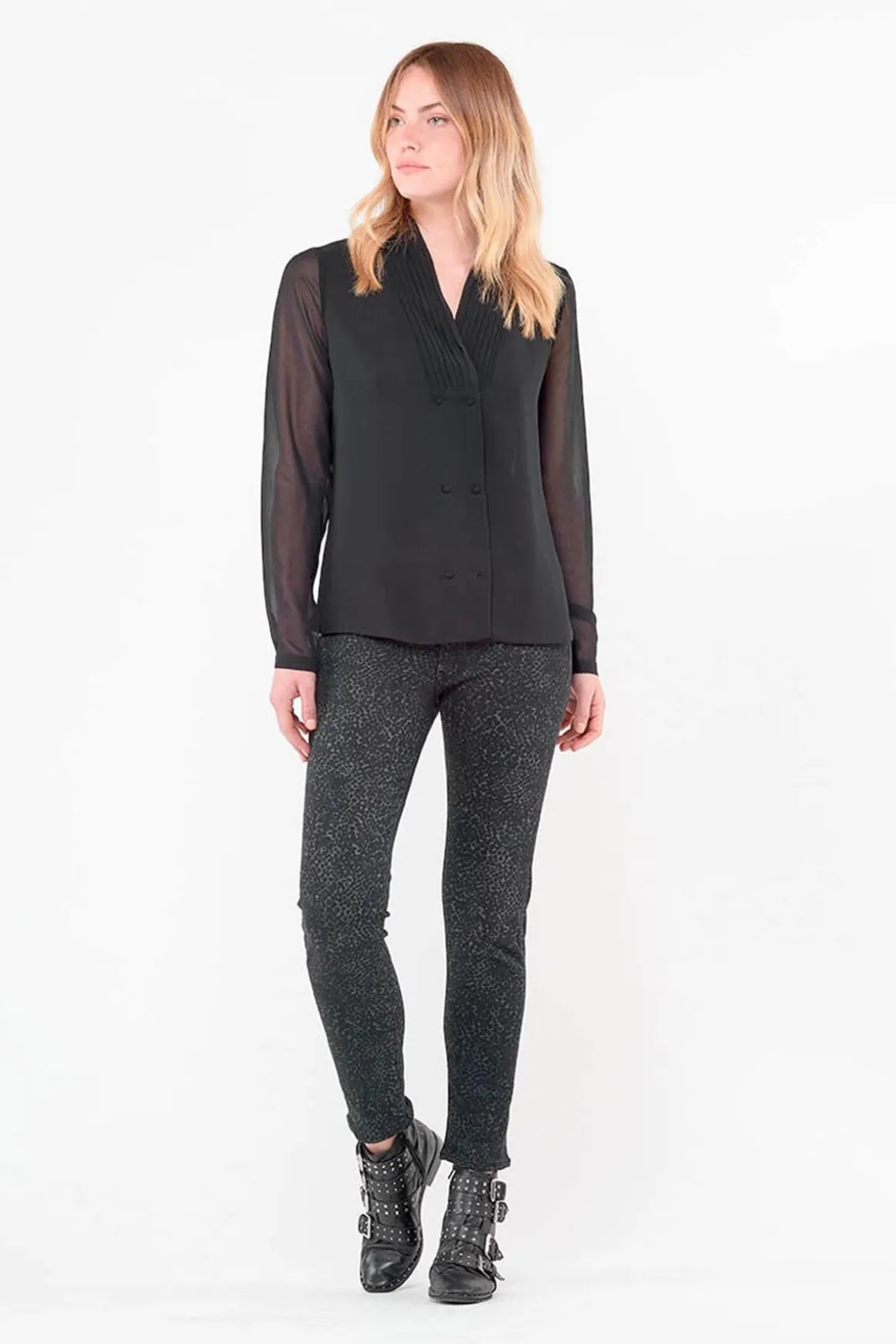 Chemise Femme Le Temps Des Cerises Che Anita Black