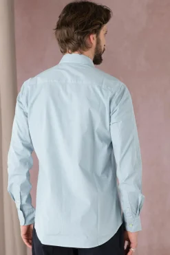 Chemise Homme Aeronautica Militare Ca1248Ct3288 21286 Glacier Blue