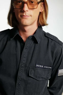 Chemise Homme Hero Seven Smq Shirt Dark Blue