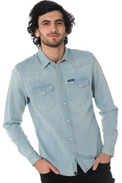 Chemise Homme Kaporal Diego Bleach