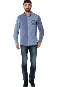 Chemise Homme Kaporal Swan Blue Us