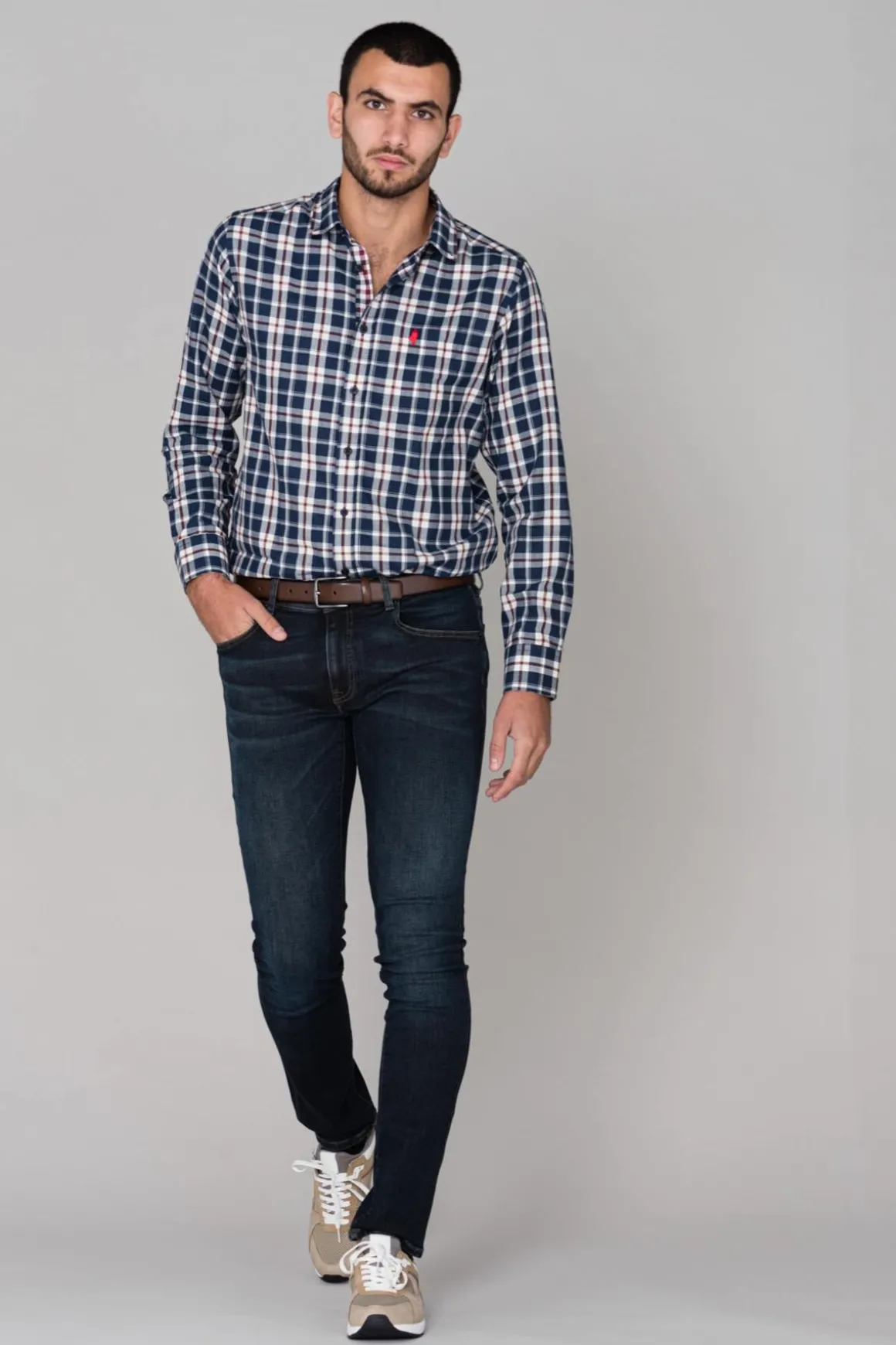Chemise Homme Mcs Chemise C0174-752 Marine