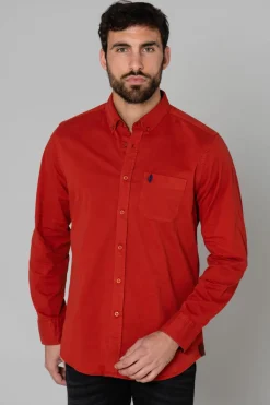 Chemise Homme Mcs Dmm8101000-C0083-301 Orange