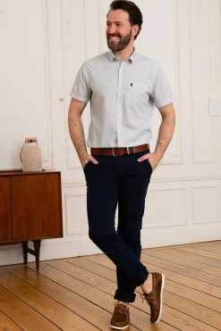 Chemise Homme Mcs Imchmc_C002 714 Bleu Ciel