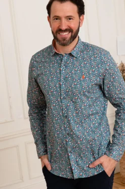 Chemise Homme Mcs Imchml_C005 754 Bleu Indigo