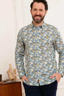 Chemise Homme Mcs Imchml_C002 304 Jaune