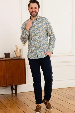 Chemise Homme Mcs Imchml_C002 304 Jaune
