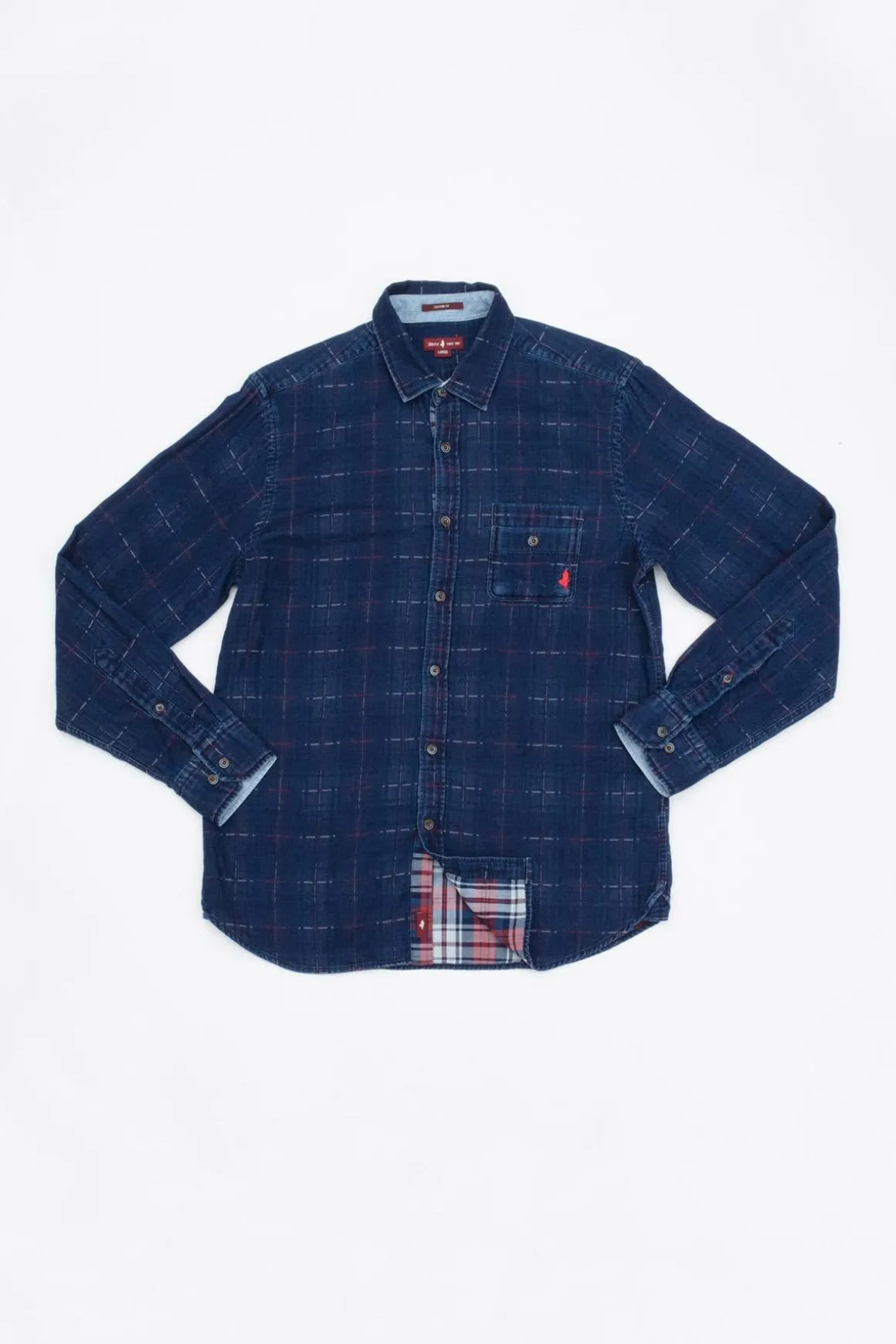 Chemise Homme Mcs Mfchml-C009-754 Indigo
