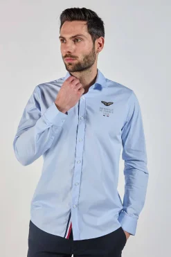 Chemise Homme Patrouille De France Pacific Triomphe Sky Blue
