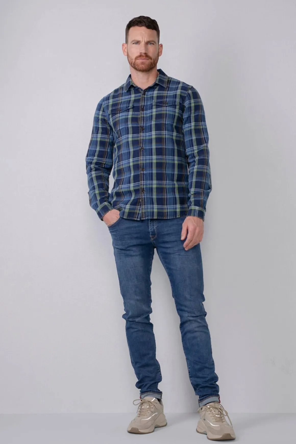 Chemise Homme Petrol Industries Sil4210 6142 Bushwick