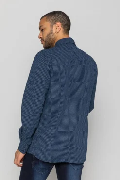 Chemise Homme Redskins Kiks Via Dark Navy