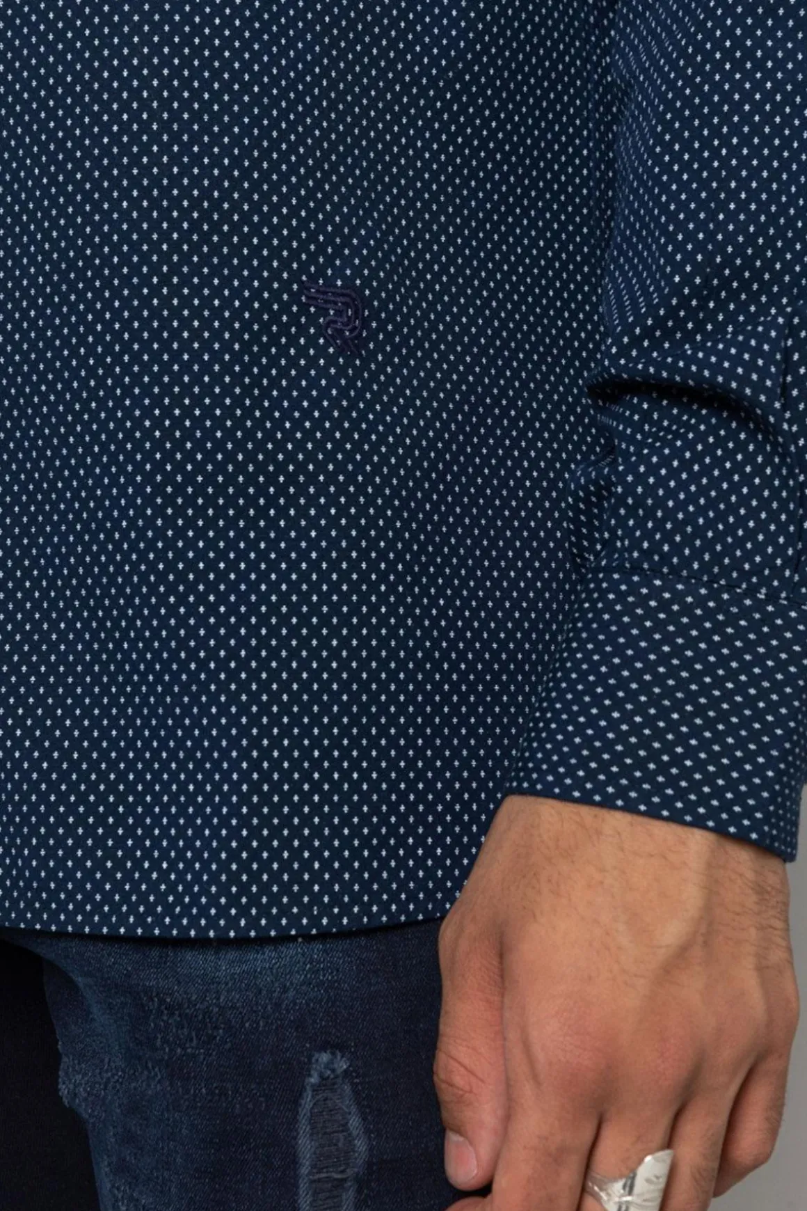 Chemise Homme Redskins Kiks Via Dark Navy