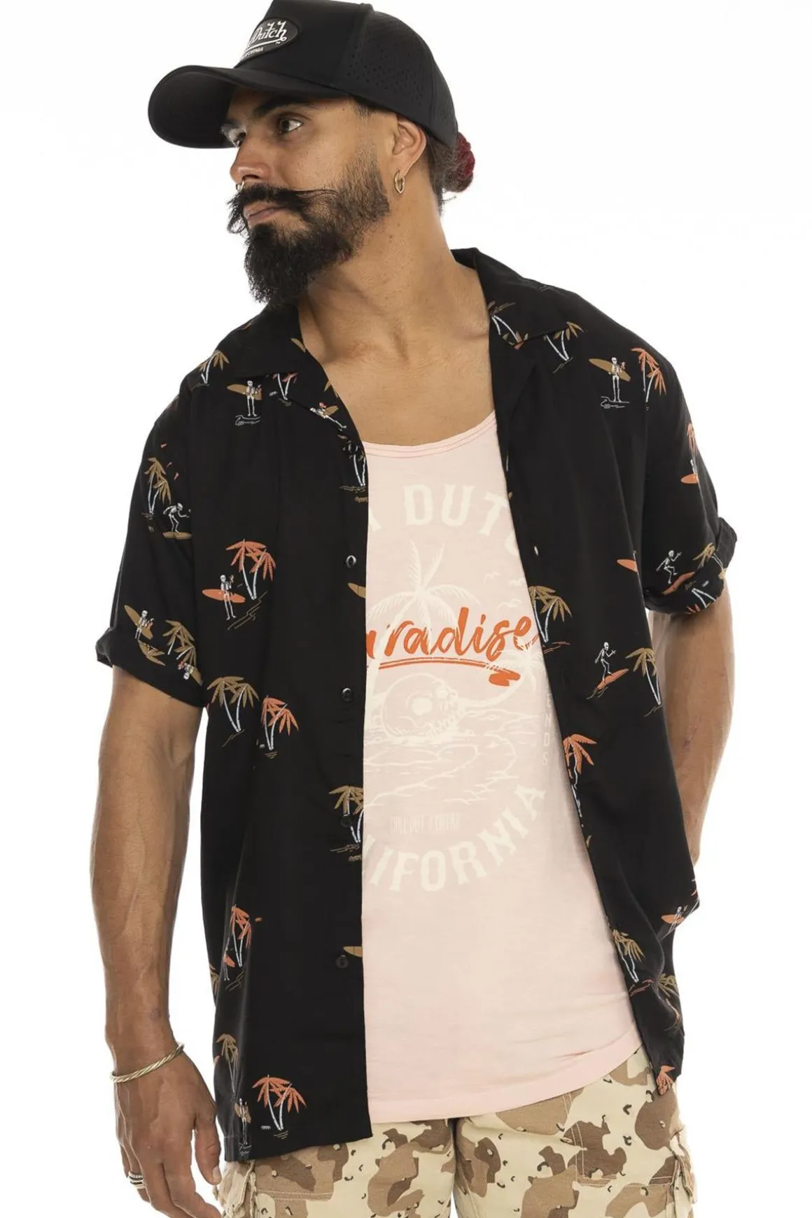 Chemise Homme Von Dutch Chemise Waves Nr
