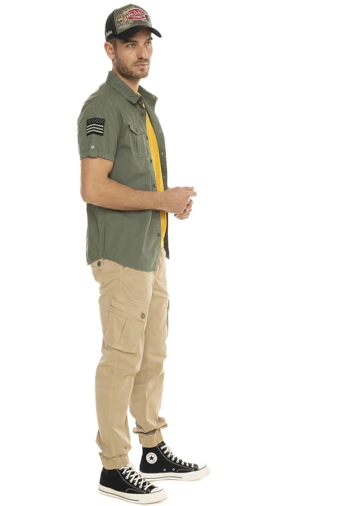 Chemise Homme Von Dutch Chemise Ryan K