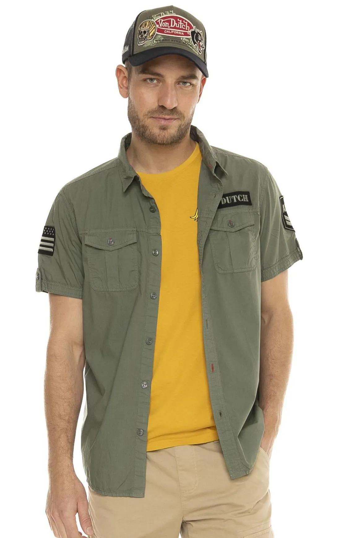 Chemise Homme Von Dutch Chemise Ryan K