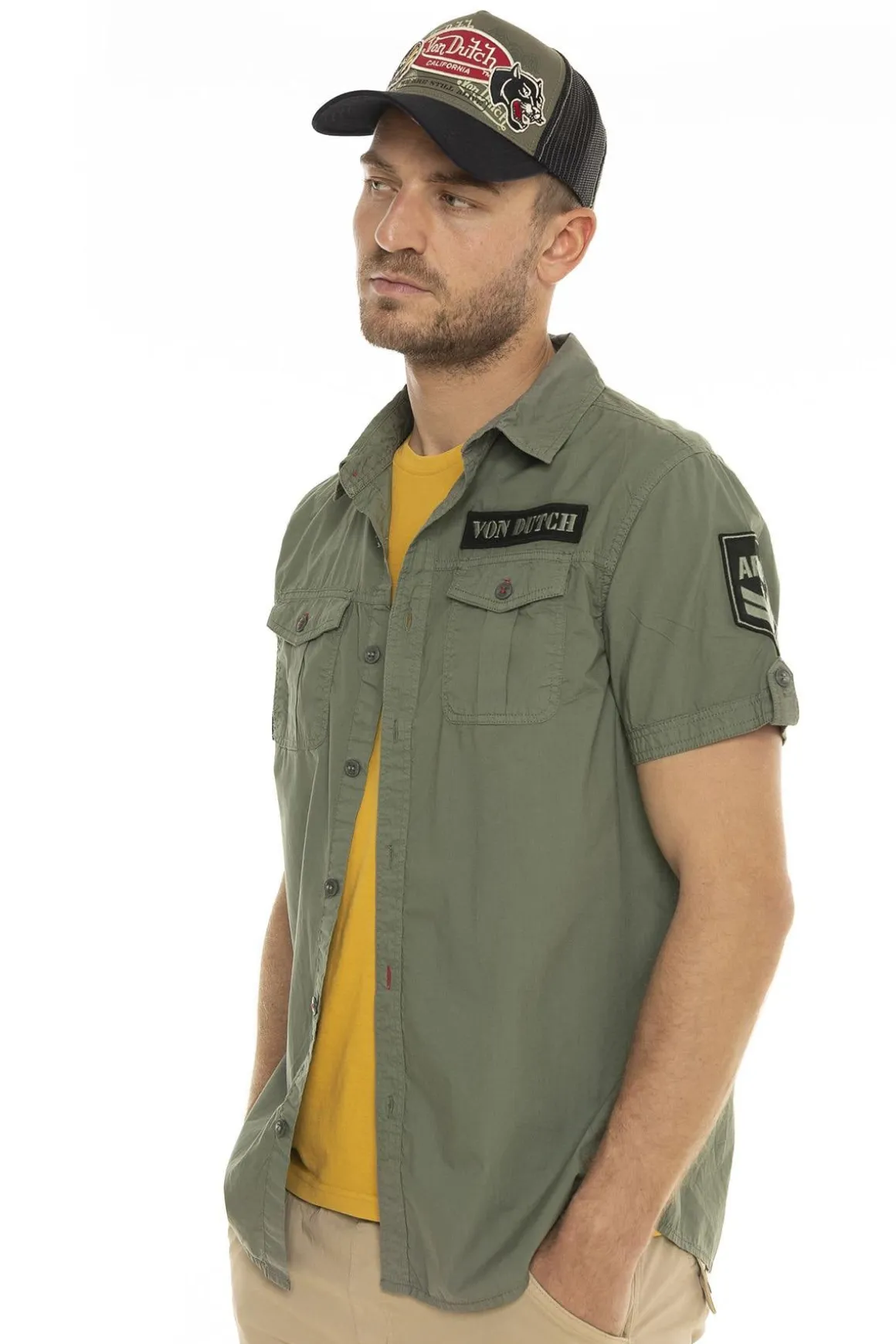 Chemise Homme Von Dutch Chemise Ryan K