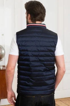 Doudoune Homme Patrouille De France Blow React Navy Blue
