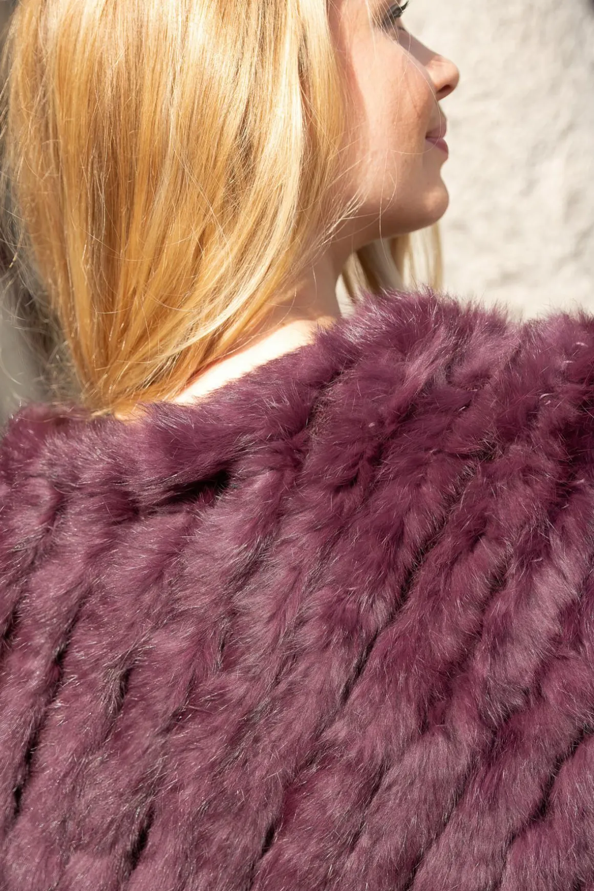 Fourrure Femme Oakwood Davos Prune 541