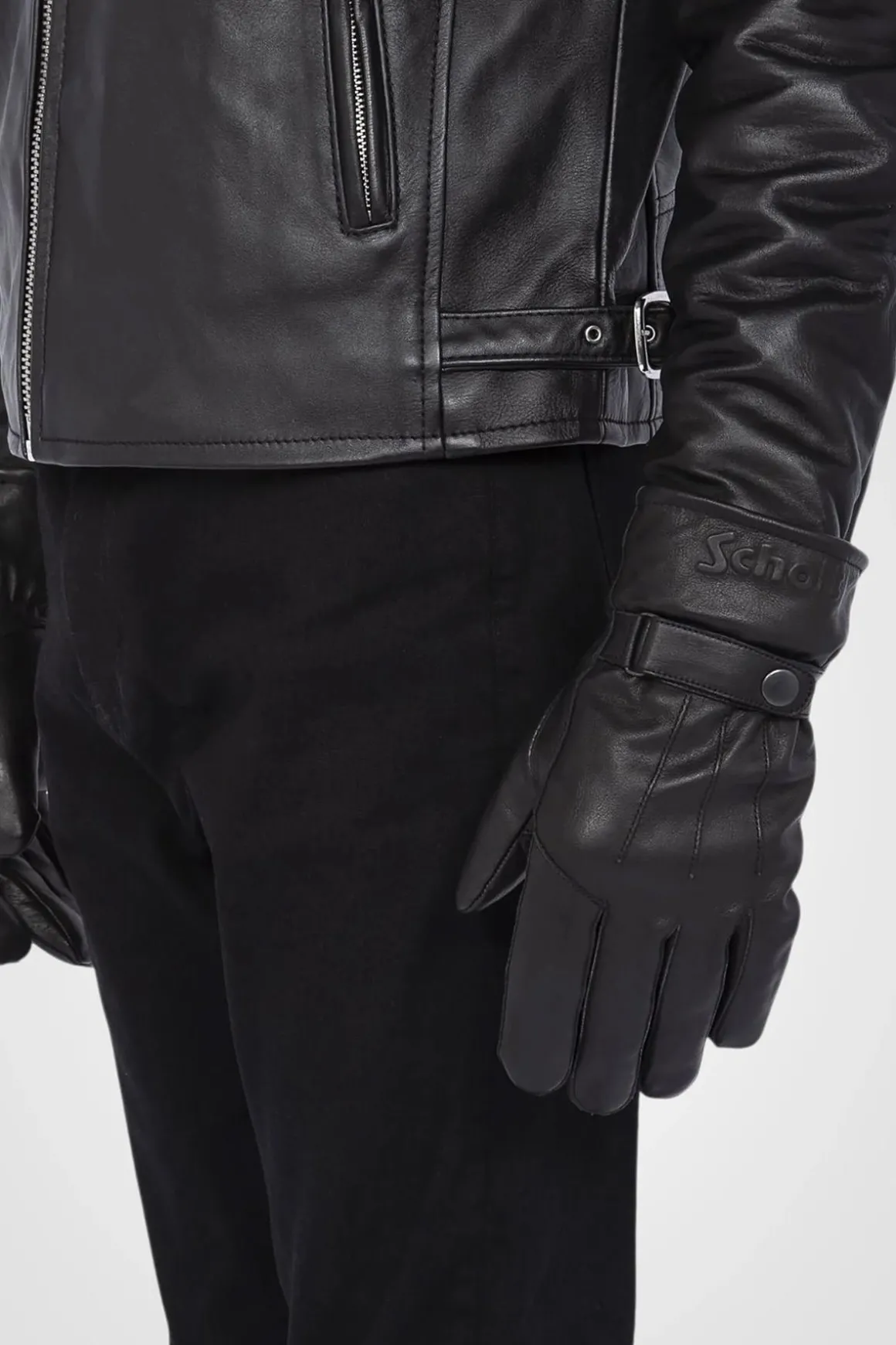 Gants Homme Schott Gl474 Black