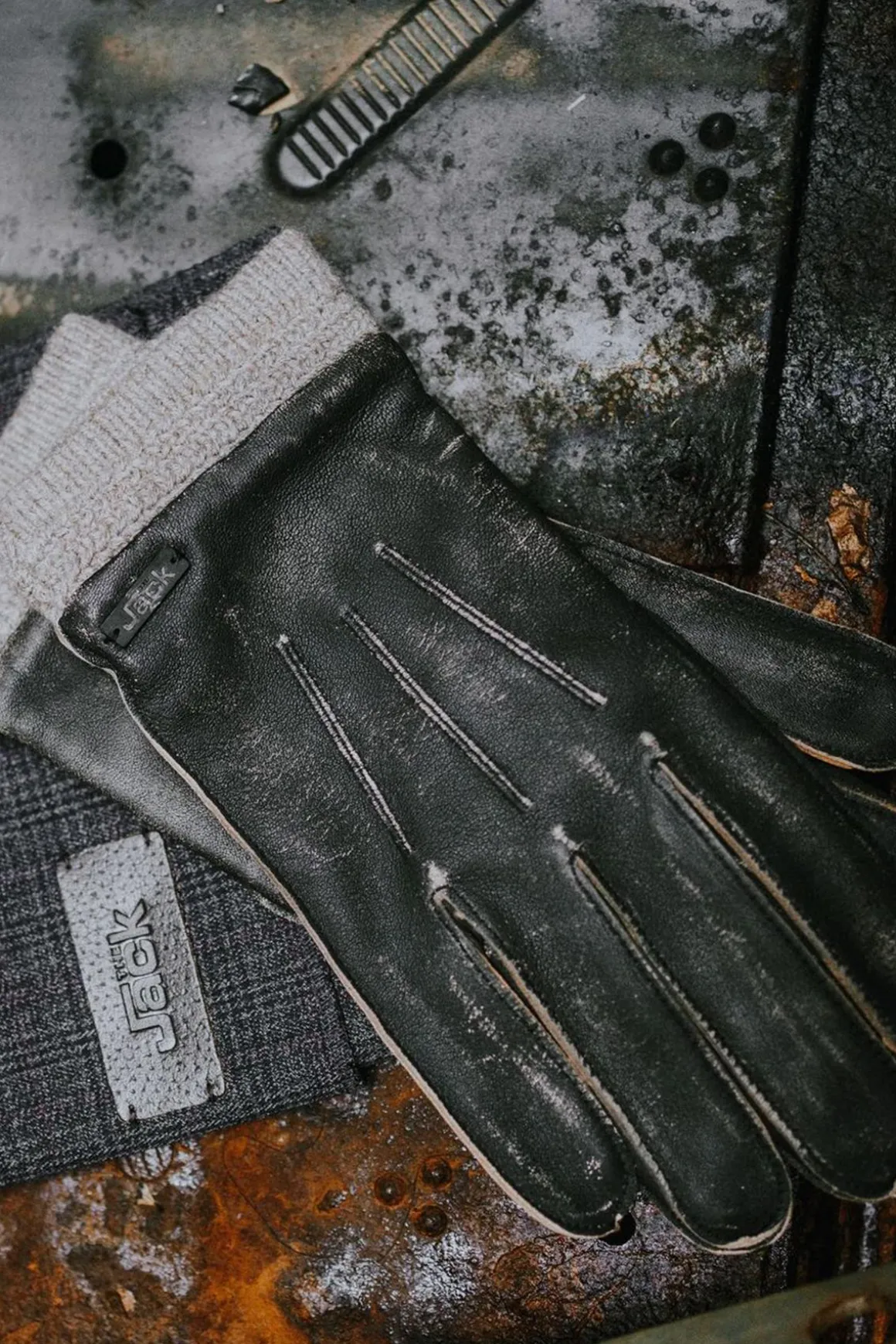 Gants Homme The Jack Leathers Gant Jg07 Rub Off