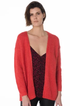 Gilet Femme La Petite Étoile Suzie Rouge Vermillon
