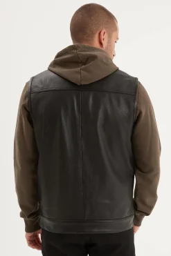 Gilet Homme Daytona West Road Goat Deer Black