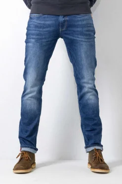 Jean Homme Petrol Industries Russel 5850 Vintage Blue L32