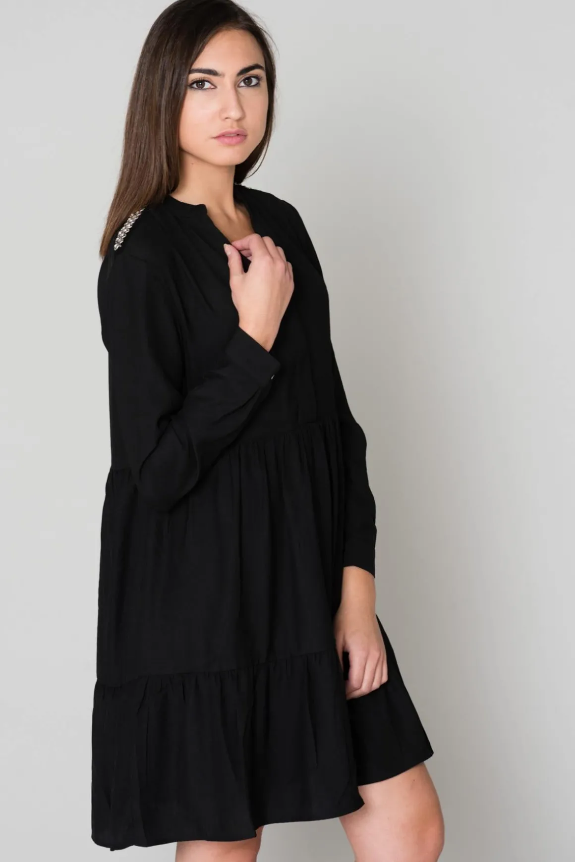 Jupe/Robe Femme Le Temps Des Cerises Robe Mika Black
