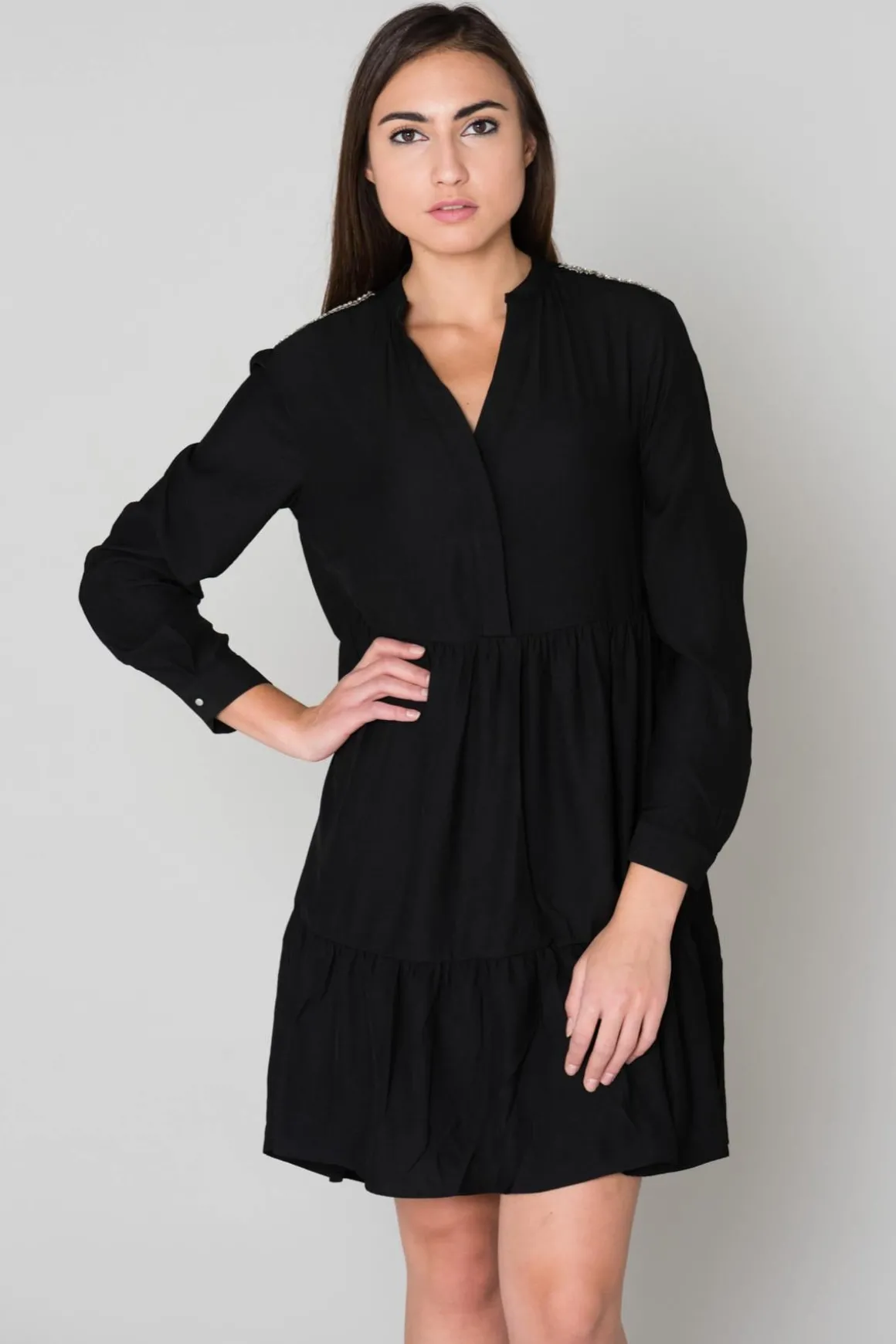 Jupe/Robe Femme Le Temps Des Cerises Robe Mika Black
