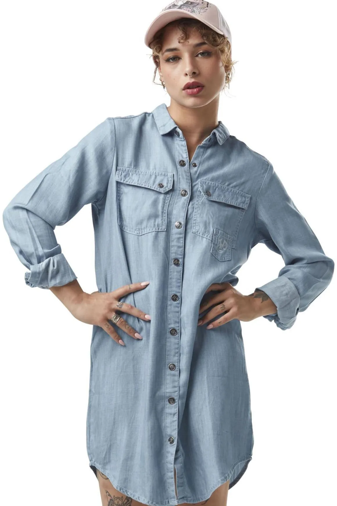 Jupe/Robe Femme Von Dutch Robe Chemise Rc Jea J