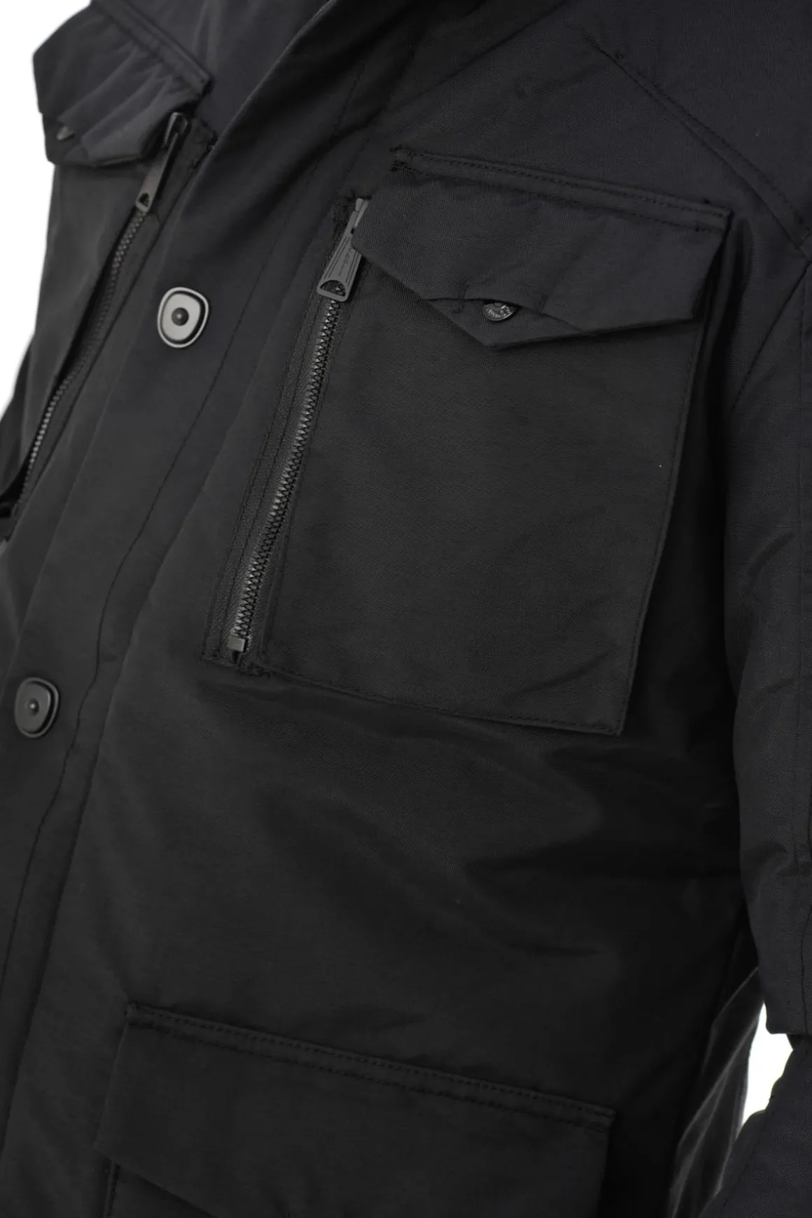 Manteau Homme Schott Field Noir