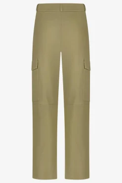 Pantalon Femme Ibana Pleuni Moss Green