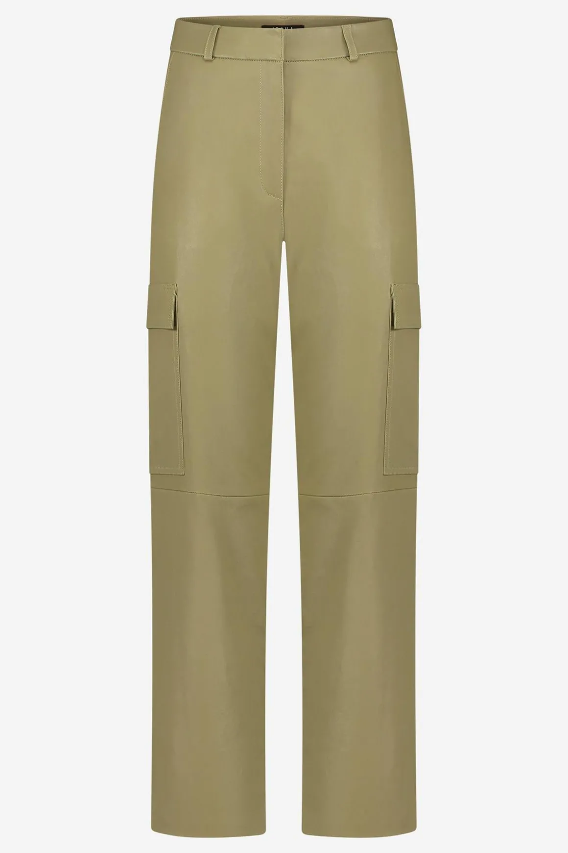 Pantalon Femme Ibana Pleuni Moss Green