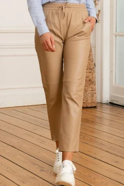 Pantalon Femme Oakwood Gift Beige Fonce 625