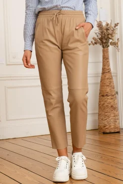 Pantalon Femme Oakwood Gift Beige Fonce 625