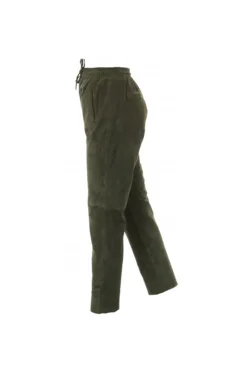 Pantalon Femme Oakwood Gift Goat Suede Kaki Fonce 626