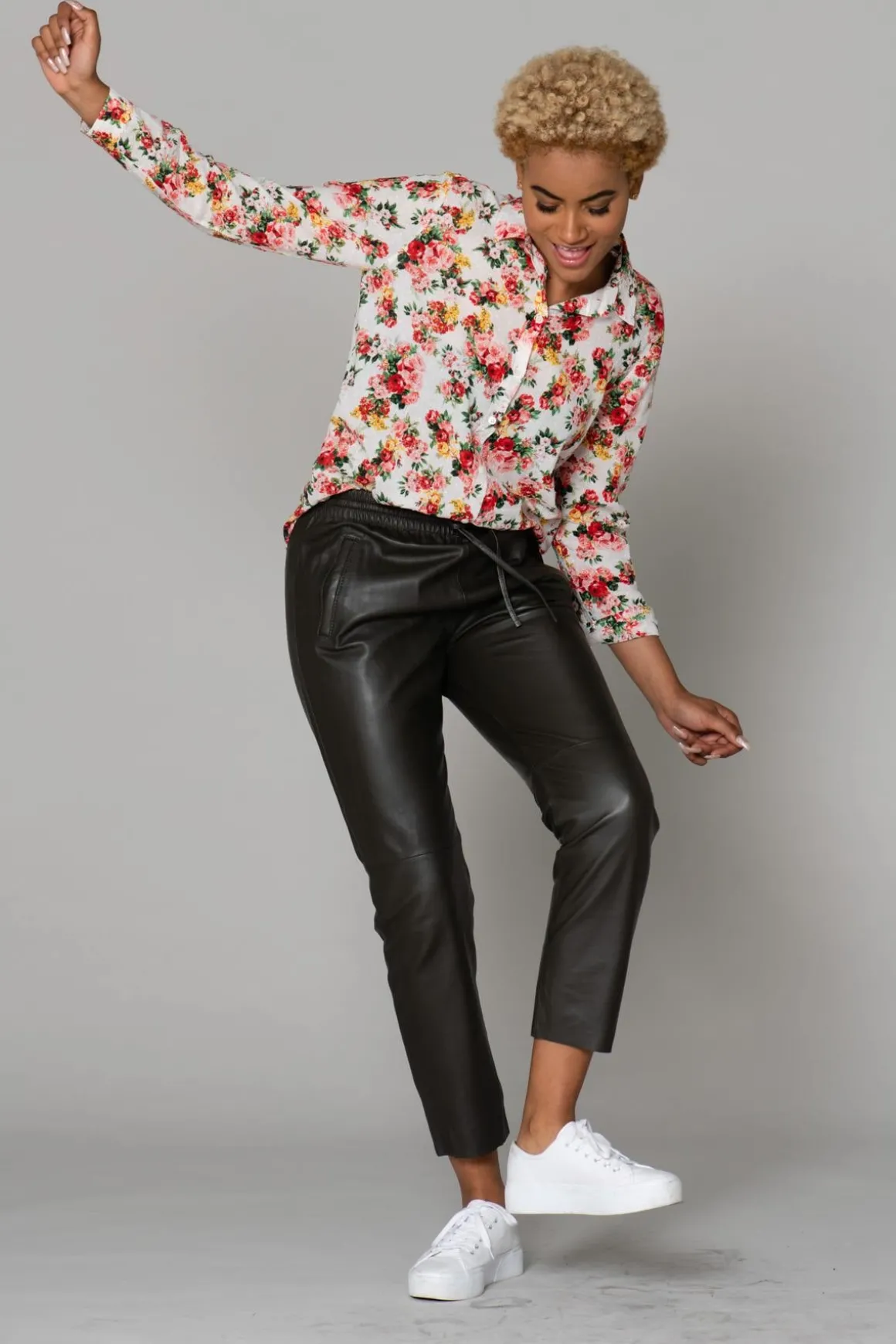 Pantalon Femme Oakwood Gift Kaki Fonce 626