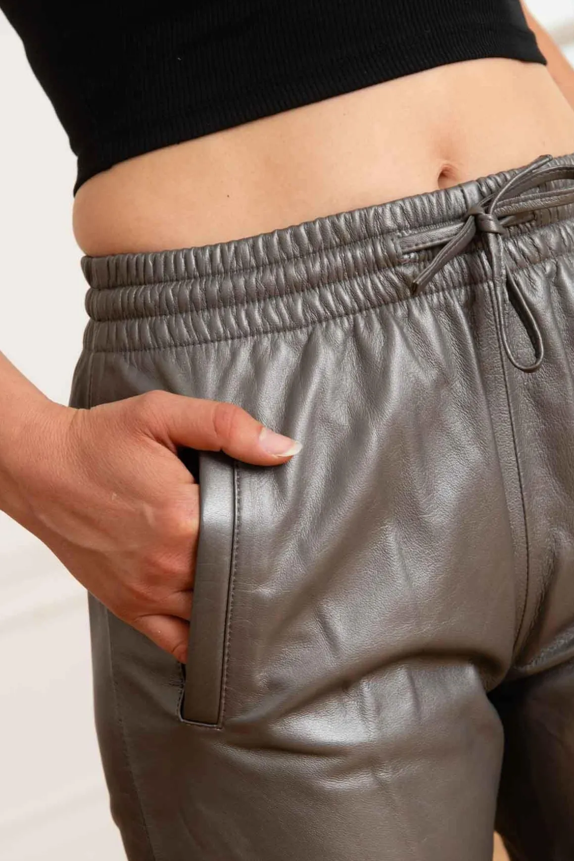 Pantalon Femme Oakwood Gift Metal Anthracite 530