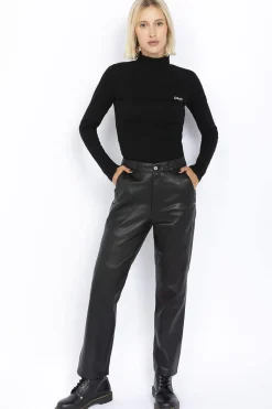 Pantalon Femme Schott Trmeryl70W Black
