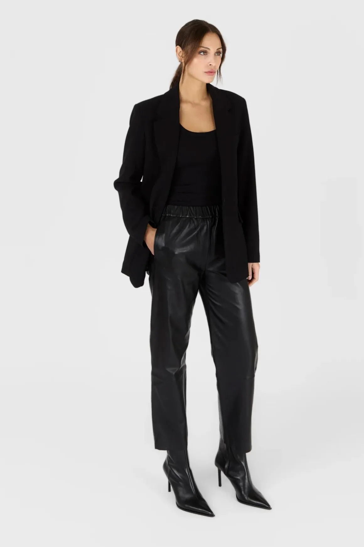 Pantalon Femme Serge Pariente Sarah Pant Noir