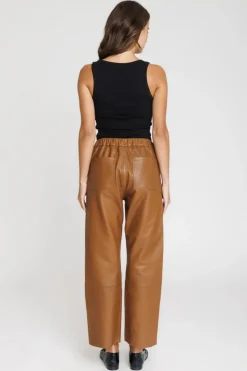 Pantalon Femme Serge Pariente Sarah Pant Cognac