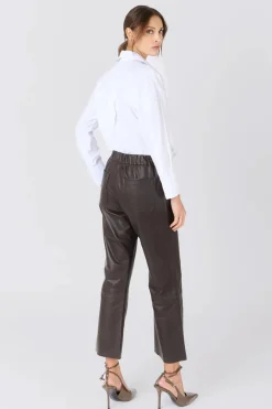 Pantalon Femme Serge Pariente Sarah Pant Brown